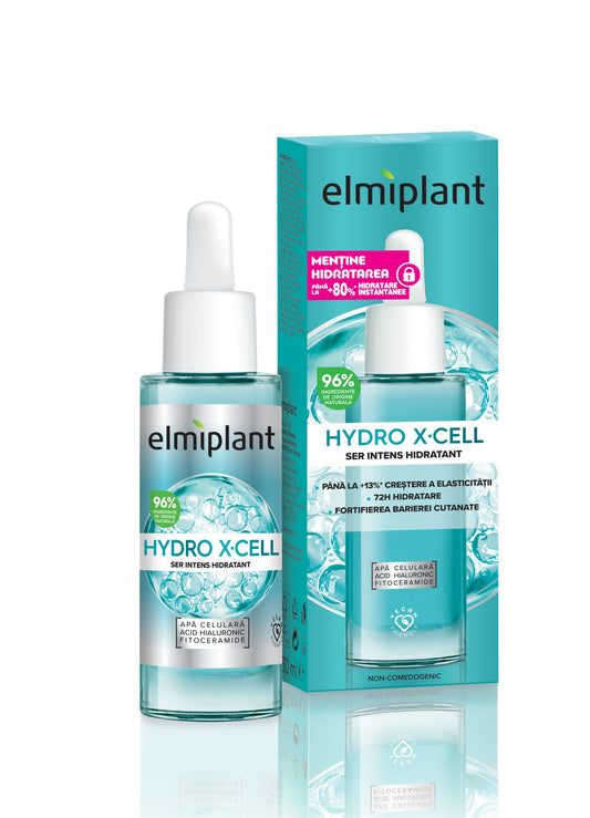 Ser Intens si Hidratant, Elmiplant, Hydro X-Cell, 30 ml