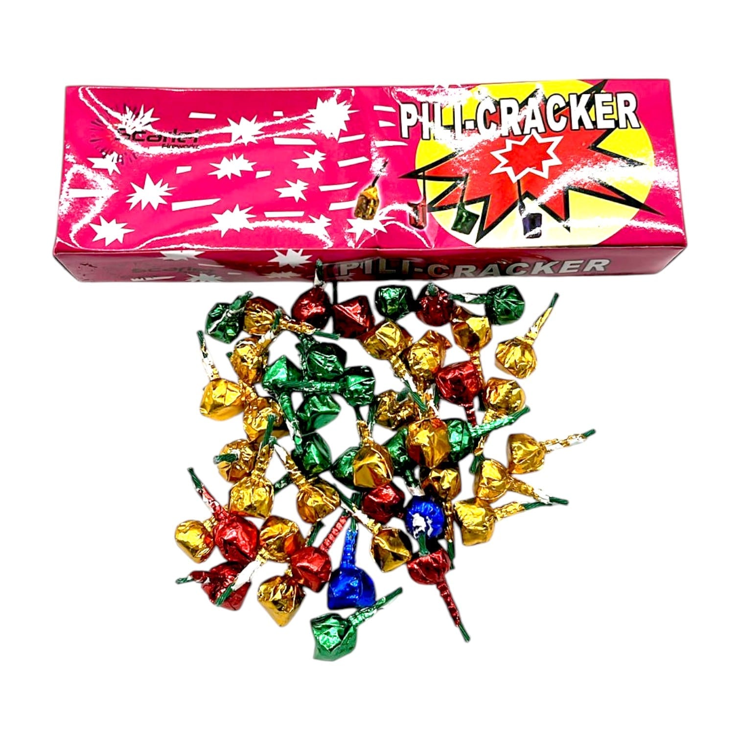 Emitator de Sunet Pili Cracker Rosu