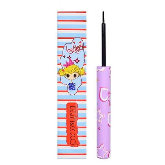 Tus Lichid pentru Ochi, Kevin&Coco, Eyeliner cu Pensula, 1.5 ml, Nuanta 1, Negru