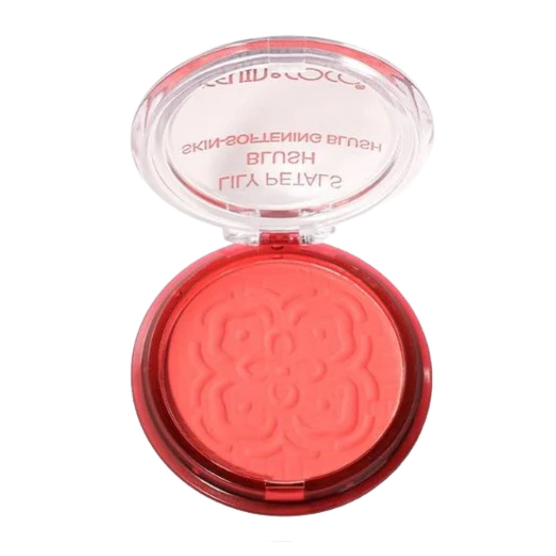 Fard de Obraz, Kevin&Coco, Blush Compact, Textura Fina,  Pentru Toate Tipurile de Ten , 9.3 g,  7.5 x 7.5 x 2.1 cm, Model Eternity, Roz/Coral