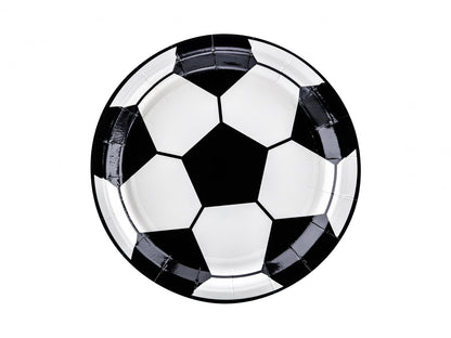Farfurii minge de fotbal - 20CM Set 6 BUC