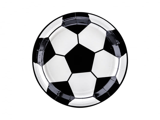 Farfurii minge de fotbal - 20CM Set 6 BUC