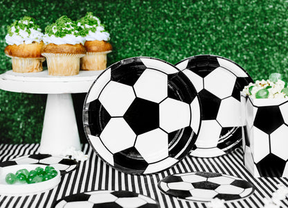 Farfurii minge de fotbal - 20CM Set 6 BUC