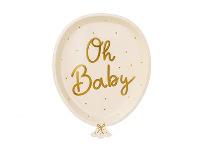 Farfurii Oh Baby - 22 CM Set 6 BUC