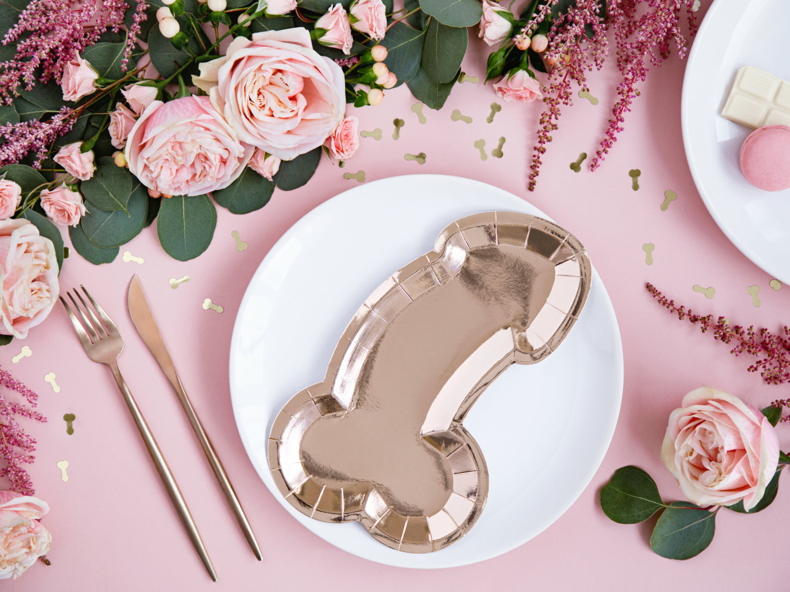Farfurii "Penis" - 27 CM Set 6 BUC