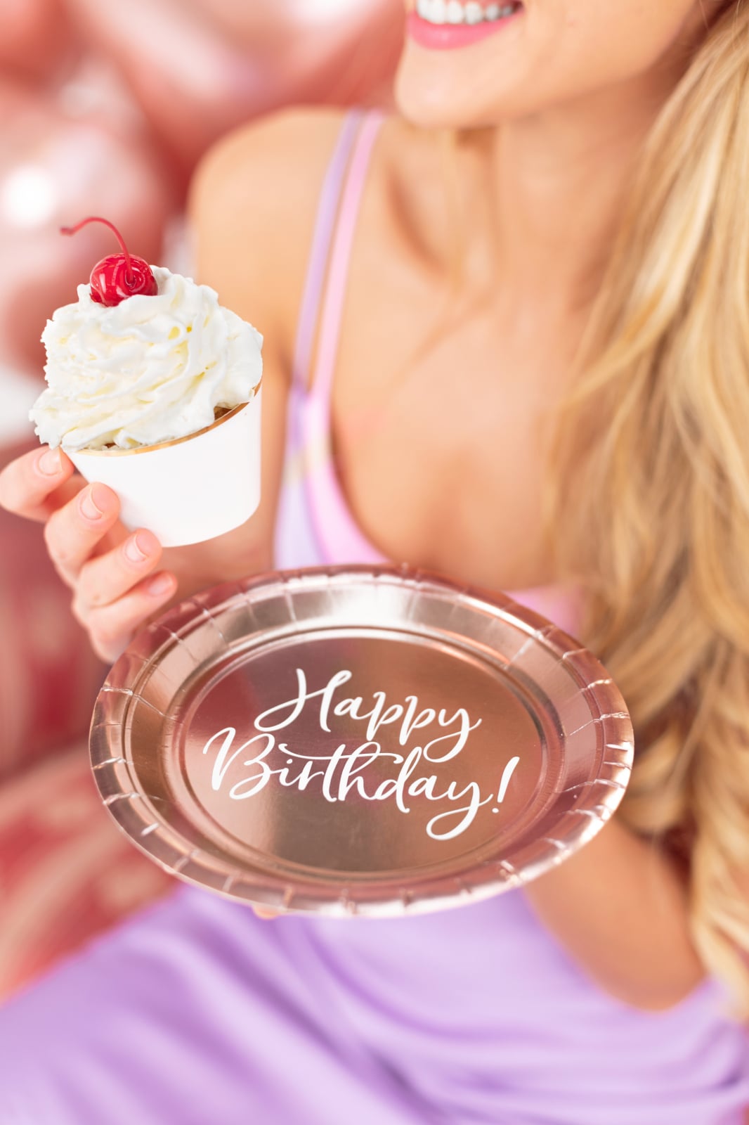 Farfurii "Happy Birthday" - 18 CM Set 6 BUC