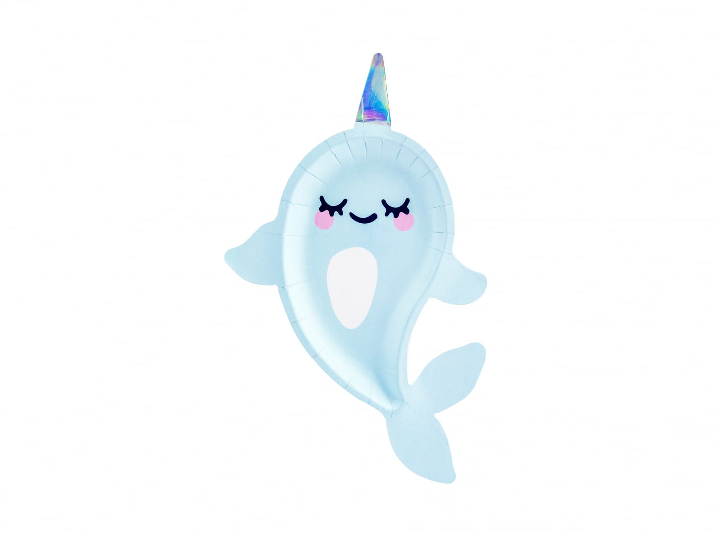 Set 6 Farfurii Narwhal, 18.5 x 29 cm