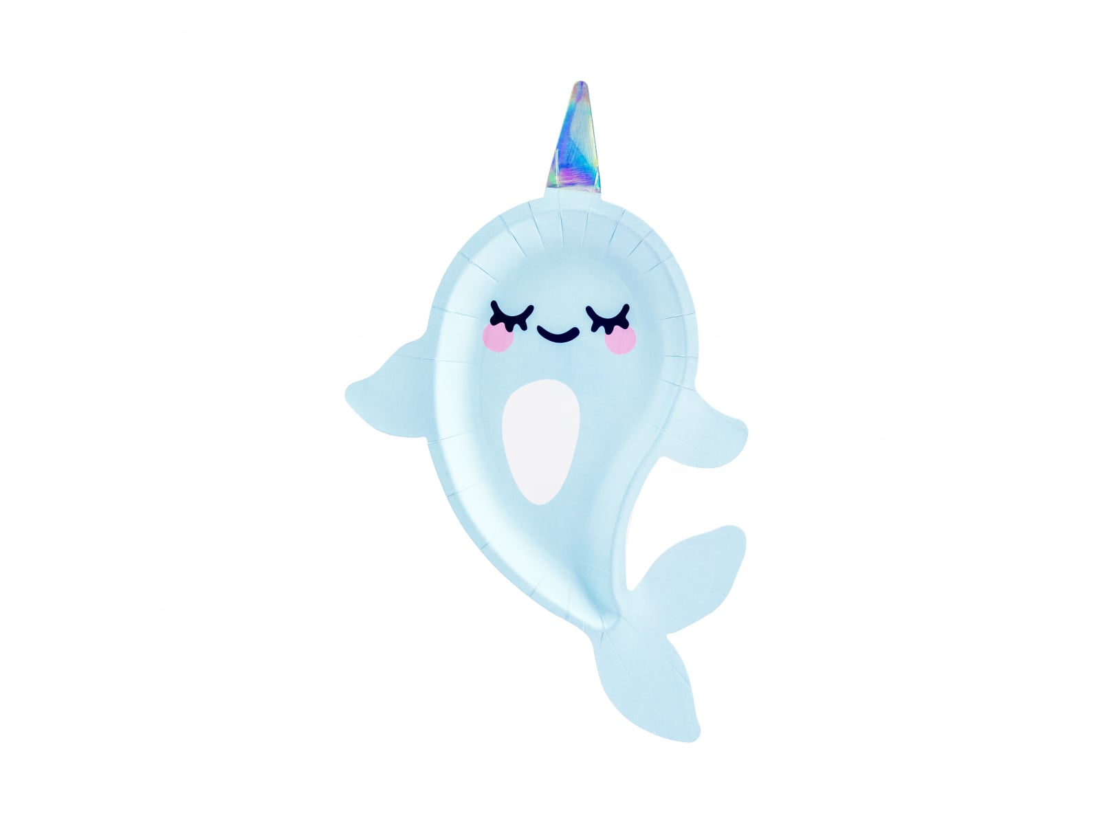 Set 6 Farfurii Narwhal, 18.5 x 29 cm