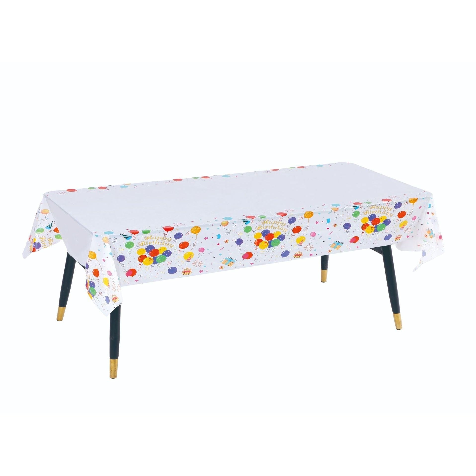 Fata de Masa Dreptunghiulara, Klevo, Impermeabila, Anti-pete, pentru Petreceri, 180 x 108 cm, Multicolor