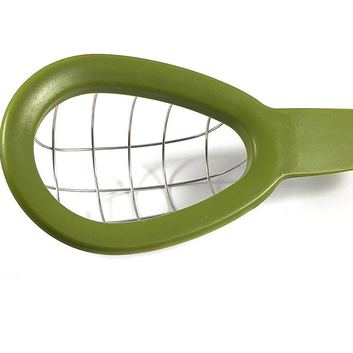 Feliator de Avocado, Klevo, pentru Taierea in Cubulete, Multifunctional, pentru Bucatarie, Otel Inoxidabil, ABS, 16x8x5 cm, Verde