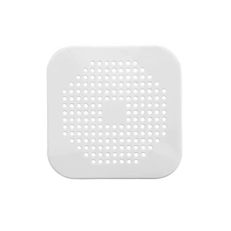 Filtru Chiuveta, Klevo, Anti-infundare, cu Ventuze, 14.5 x 14.5 cm, Flexibil, Alb
