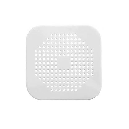 Filtru Chiuveta, Klevo, Anti-infundare, cu Ventuze, 14.5 x 14.5 cm, Flexibil, Alb