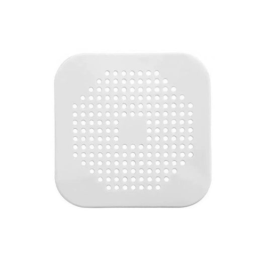 Filtru Chiuveta, Klevo, Anti-infundare, cu Ventuze, 14.5 x 14.5 cm, Flexibil, Alb