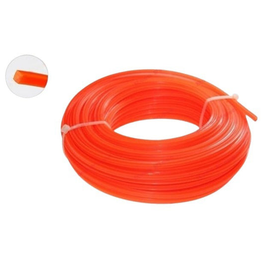 Fir motocoasa tip patrat, 2.7mm, 12m