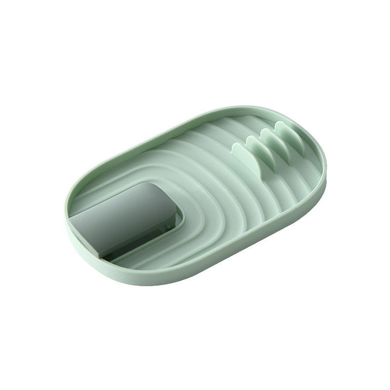 Suport Pliabil, Klevo, pentru Capace, Linguri, Multifunctional, Plasare pe Blatul de Bucatarie, 11.5 x 18 x 2.2 cm, Verde