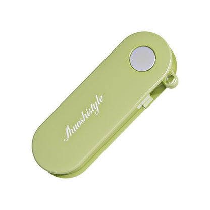 Peeler pentru Legume si Fructe, Klevo, 3.6 x 9.1 cm, Multifunctional, Curatator Pliabil, din ABS si Otel Inoxidabil, Verde