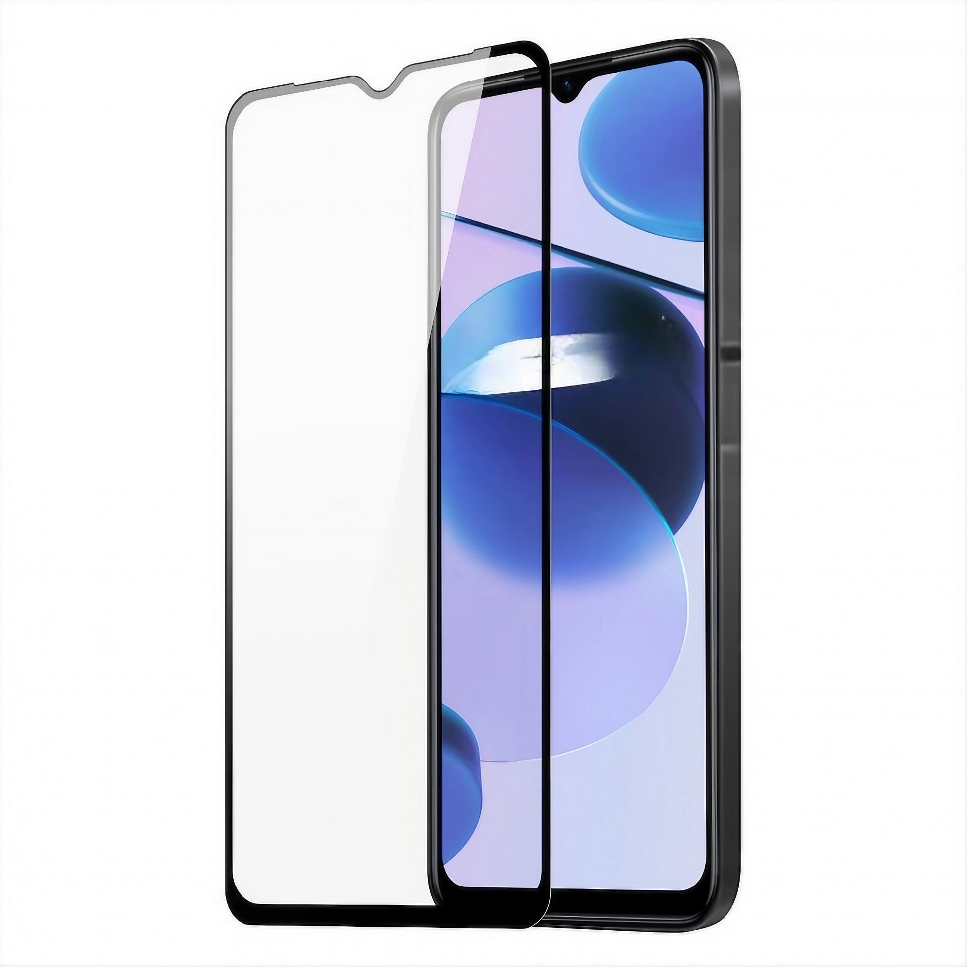 Folie de Protectie, Klevo, compatibil cu Oppo Reno 5 5G, Lipire Completa, Sticla Securizata, Negru