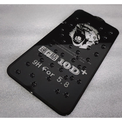 Folie de Protectie, Klevo, pentru Apple iPhone 15 Pro, Tempered Glass 10D, Full Cover, Margini Negre, Transparent