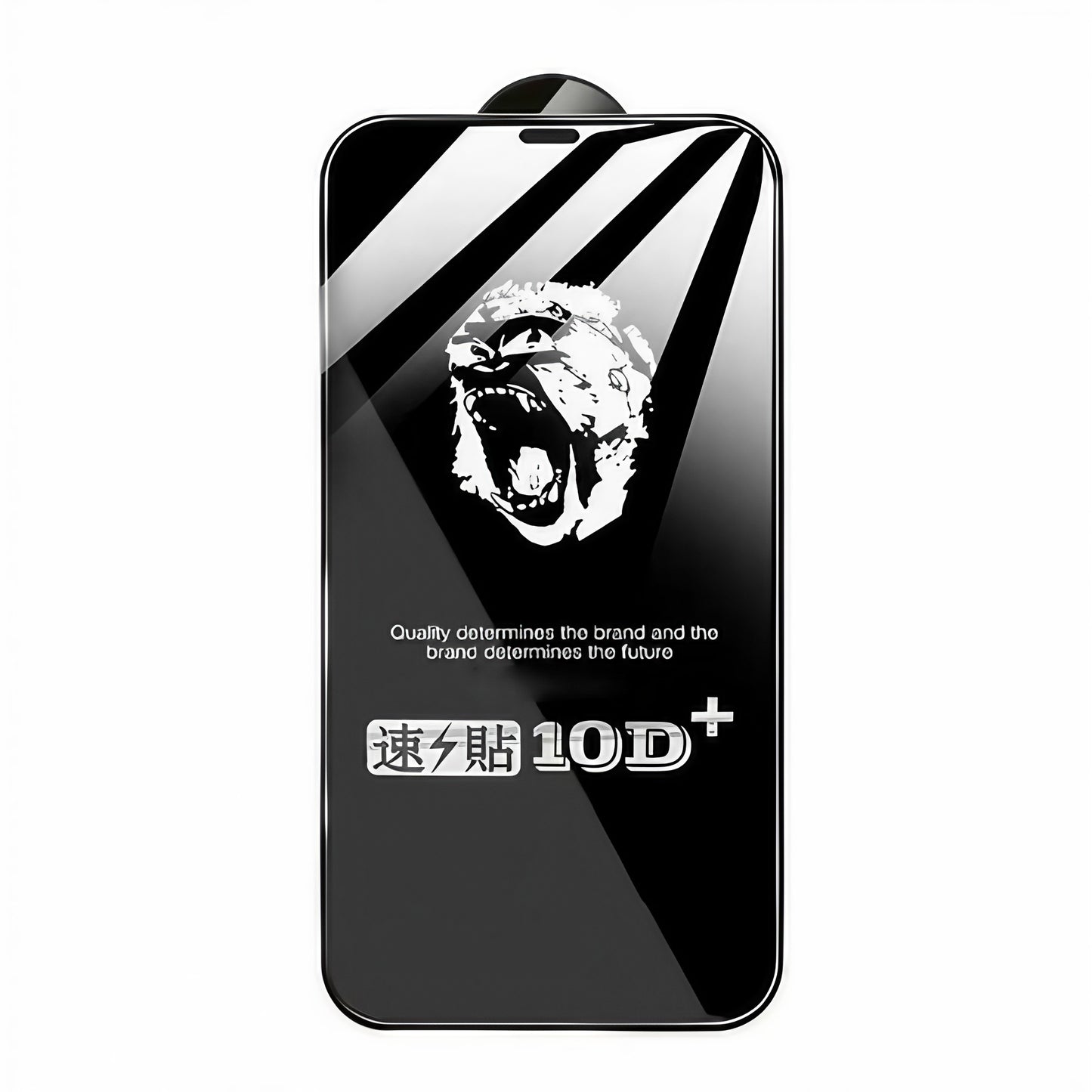 Folie de Protectie, Klevo, pentru Apple iPhone 15 Pro, Tempered Glass 10D, Full Cover, Margini Negre, Transparent