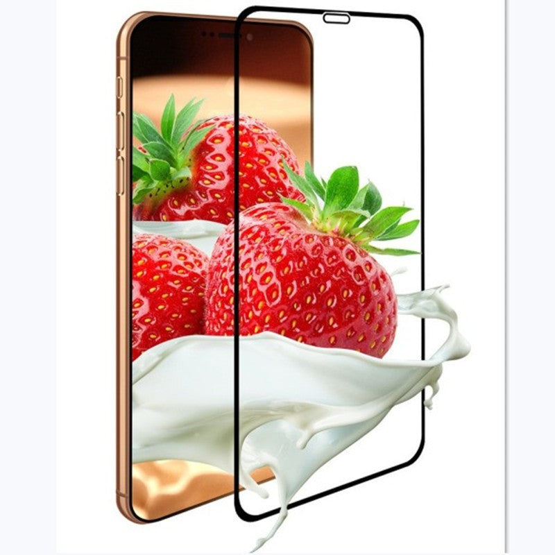 Folie de Protectie, Klevo, pentru iPhone 15, Full Cover, Ceramics 9D, Anti-soc, Anti-amprenta, Margini Negre, Transparent