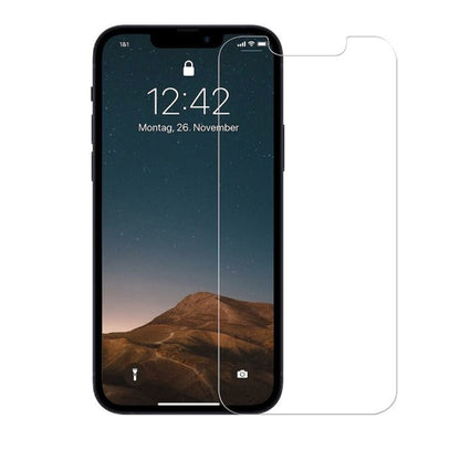 Folie de Protectie, Klevo, pentru iPhone 15 Pro Max, Tempered Glass 2.5D, cu Decupaje, HD, 9H, Transparent