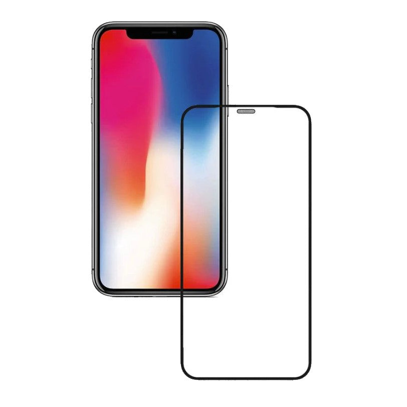 Folie de Protectie, Klevo, pentru iPhone 15, Tempered Glass, HD, Acoperire Completa, Protectie Anti-Praf pentru Difuzor, Margini Negre, Transparent