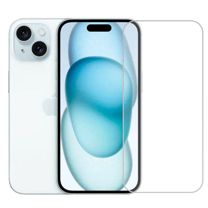 Folie de Protectie pentru Apple iPhone 15, Klevo, Sticla Securizata 3D, High Definition pentru Ecran complet, Anti Zgirieturi, Anti bule, Transparenta