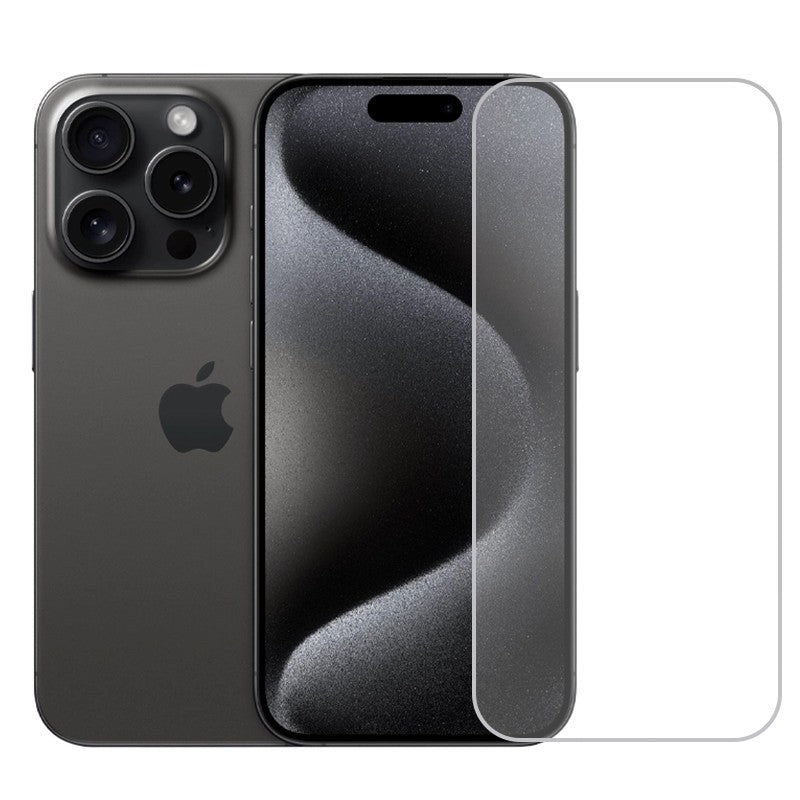 Folie de Protectie pentru Apple iPhone 15 Pro, Klevo, Sticla Securizata 3D, High Definition pentru Ecran complet, Anti Zgirieturi, Anti bule, Transparenta