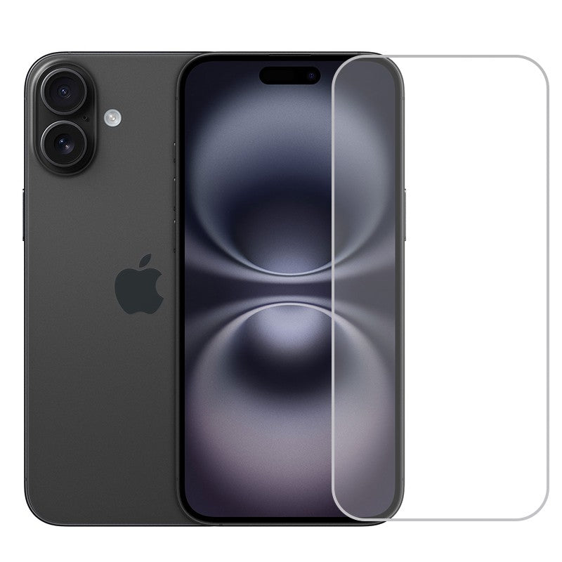 Folie de Protectie pentru Apple iPhone 16, Klevo, Sticla Securizata 3D, High Definition pentru Ecran complet, Anti Zgirieturi, Anti bule, Transparenta