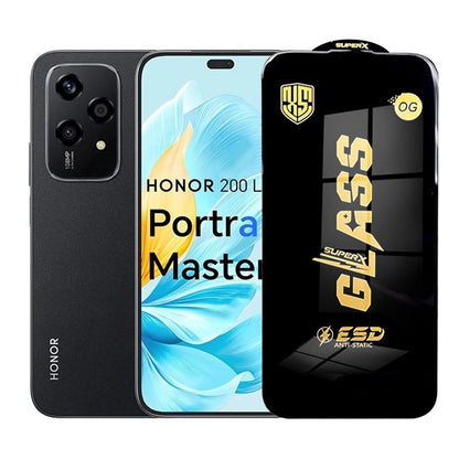 Folie de Protectie pentru Honor 200 Lite, Klevo, Sticla Securizata ESD, Margini Negre, Rezistenta la Zgirieturi, Antistatica, 0.35 mm, Transparenta