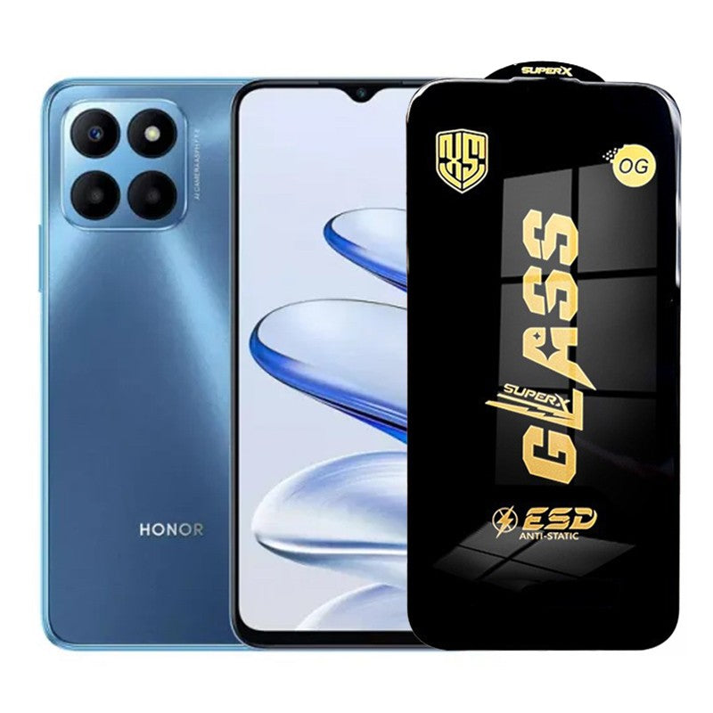 Folie de Protectie pentru Honor 70 Lite, Klevo, Sticla Securizata ESD, Margini Negre, Rezistenta la Zgirieturi, Antistatica, 0.35 mm, Transparenta