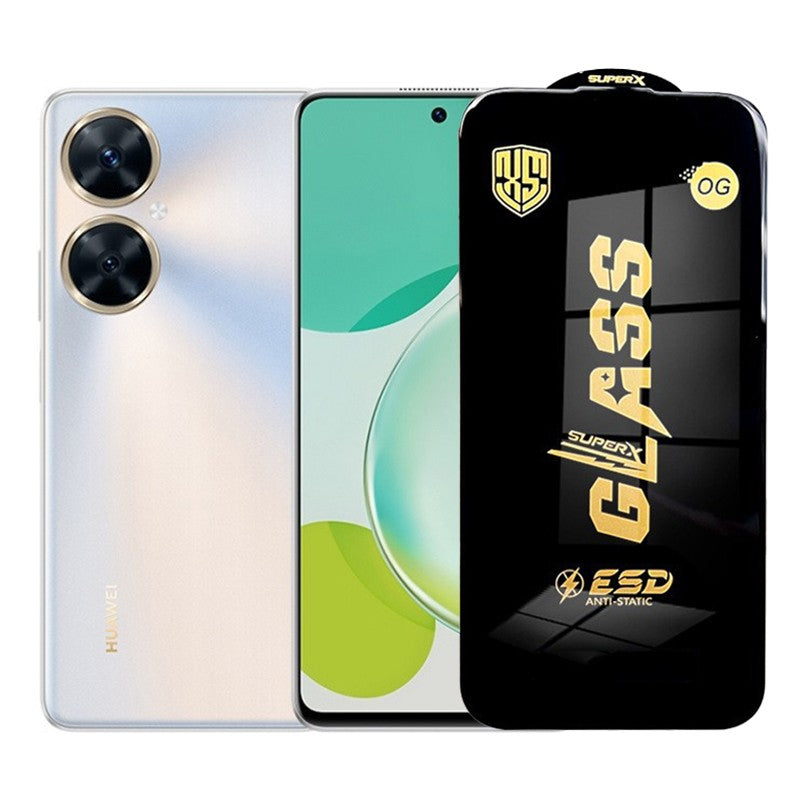 Folie de Protectie pentru Huawei Enjoy 60 Pro, Klevo, Sticla Securizata ESD, Margini Negre, Rezistenta la Zgirieturi, Antistatica, 0.35 mm, Transparenta