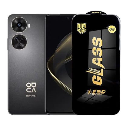 Folie de Protectie pentru Huawei Nova 11 SE, Klevo, Sticla Securizata ESD, Margini Negre, Rezistenta la Zgirieturi, Antistatica, 0.35 mm, Transparenta