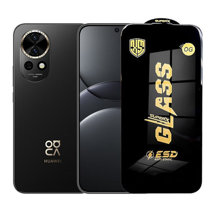 Folie de Protectie pentru Huawei Nova 13, Klevo, Sticla Securizata ESD, Margini Negre, Rezistenta la Zgirieturi, Antistatica, 0.35 mm, Transparenta