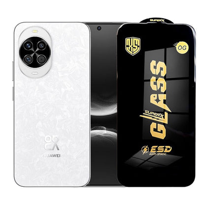 Folie de Protectie pentru Huawei Nova 14, Klevo, Sticla Securizata ESD, Margini Negre, Rezistenta la Zgirieturi, Antistatica, 0.35 mm, Transparenta