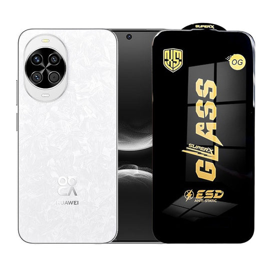 Folie de Protectie pentru Huawei Nova 14, Klevo, Sticla Securizata ESD, Margini Negre, Rezistenta la Zgirieturi, Antistatica, 0.35 mm, Transparenta