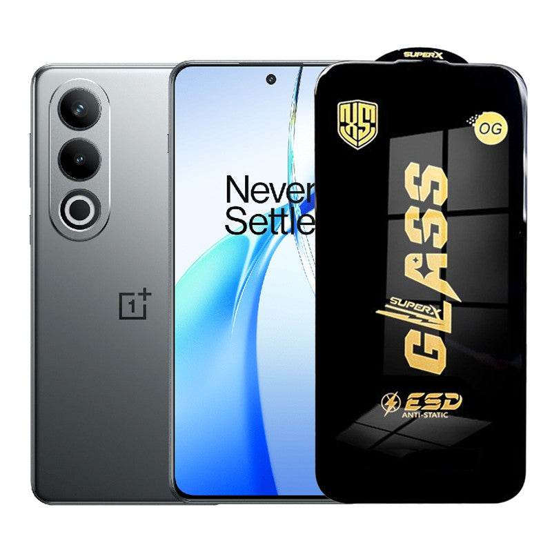 Folie de Protectie pentru OnePlus Ace 3V, Klevo, Sticla Securizata ESD, Margini Negre, Rezistenta la Zgirieturi, Antistatica, 0.35 mm, Transparenta