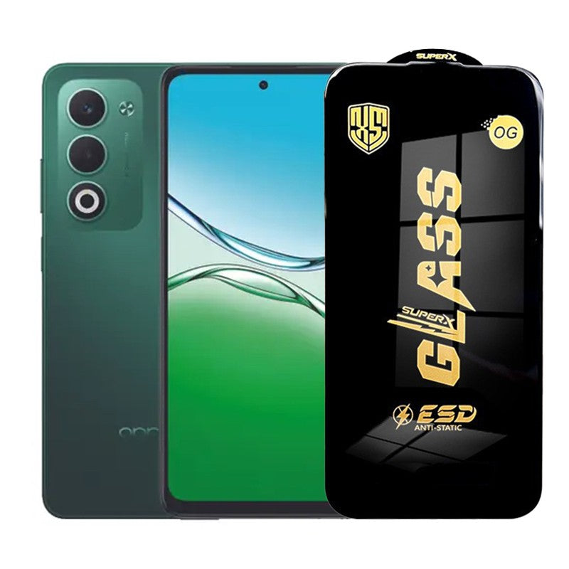 Folie de Protectie pentru Oppo A5, Klevo, Sticla Securizata ESD, Margini Negre, Rezistenta la Zgirieturi, Antistatica, 0.35 mm, Transparenta
