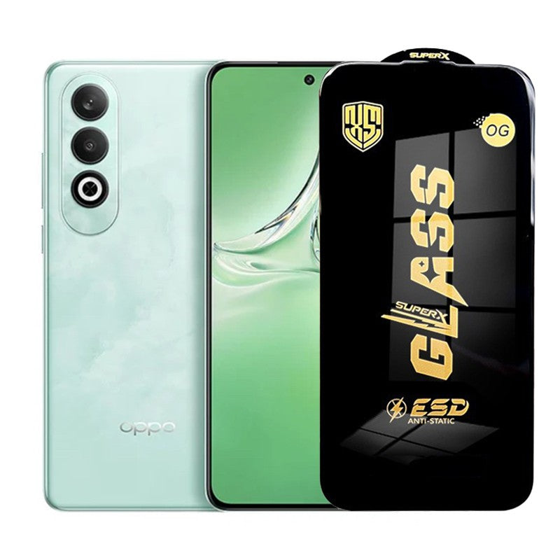 Folie de Protectie pentru Oppo K12, Klevo, Sticla Securizata ESD, Margini Negre, Rezistenta la Zgirieturi, Antistatica, 0.35 mm, Transparenta