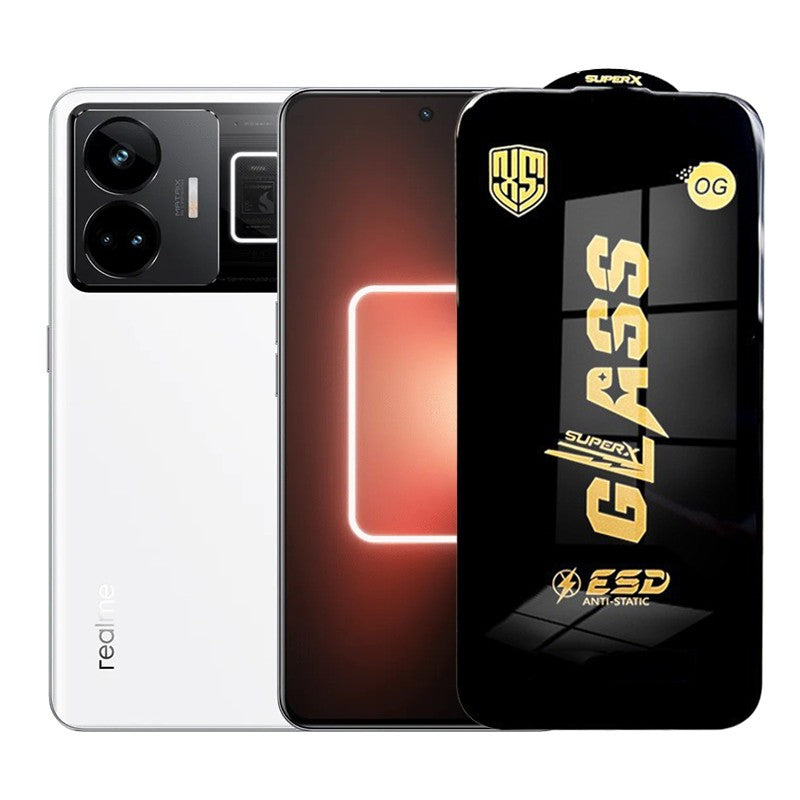 Folie de Protectie pentru Realme GT Neo5, Klevo, Sticla Securizata ESD, Margini Negre, Rezistenta la Zgirieturi, Antistatica, 0.35 mm, Transparenta