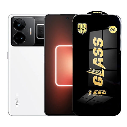 Folie de Protectie pentru Realme GT Neo5, Klevo, Sticla Securizata ESD, Margini Negre, Rezistenta la Zgirieturi, Antistatica, 0.35 mm, Transparenta