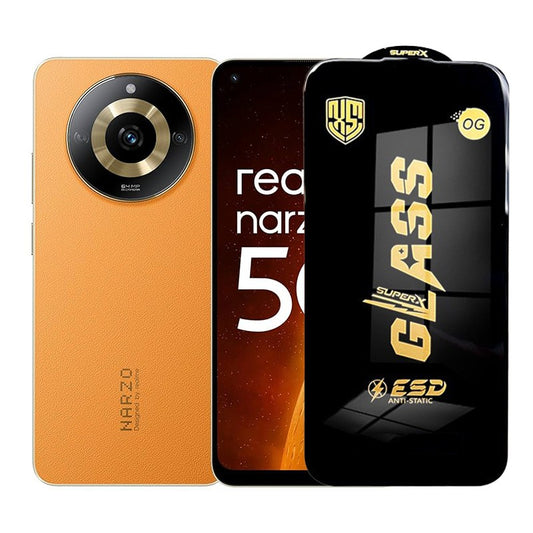 Folie de Protectie pentru Realme Narzo 60, Klevo, Sticla Securizata ESD, Margini Negre, Rezistenta la Zgirieturi, Antistatica, 0.35 mm, Transparenta