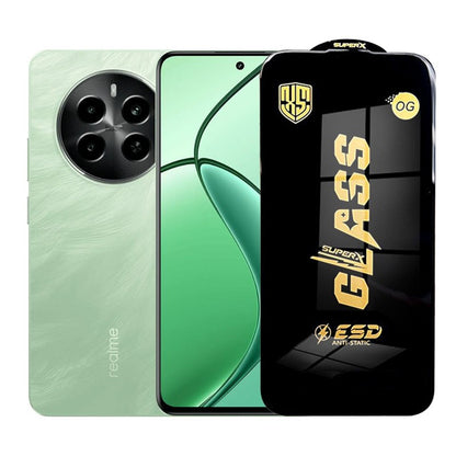 Folie de Protectie pentru Realme P1, Klevo, Sticla Securizata ESD, Margini Negre, Rezistenta la Zgirieturi, Antistatica, 0.35 mm, Transparenta