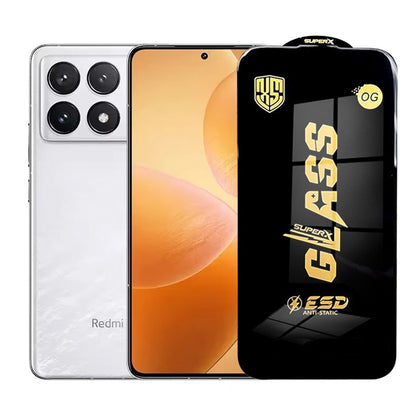 Folie de Protectie pentru Xiaomi Redmi K70 Pro, Klevo, Sticla Securizata ESD, Margini Negre, Rezistenta la Zgirieturi, Antistatica, 0.35 mm, Transparenta