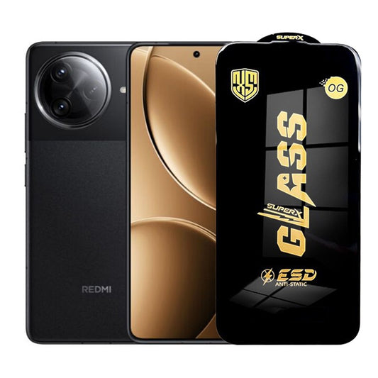 Folie de Protectie pentru Xiaomi Redmi K80 Pro, Klevo, Sticla Securizata ESD, Margini Negre, Rezistenta la Zgirieturi, Antistatica, 0.35 mm, Transparenta