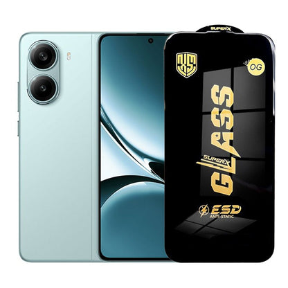 Folie de Protectie pentru Xiaomi Redmi Turbo 4, Klevo, Sticla Securizata ESD, Margini Negre, Rezistenta la Zgirieturi, Antistatica, 0.35 mm, Transparenta