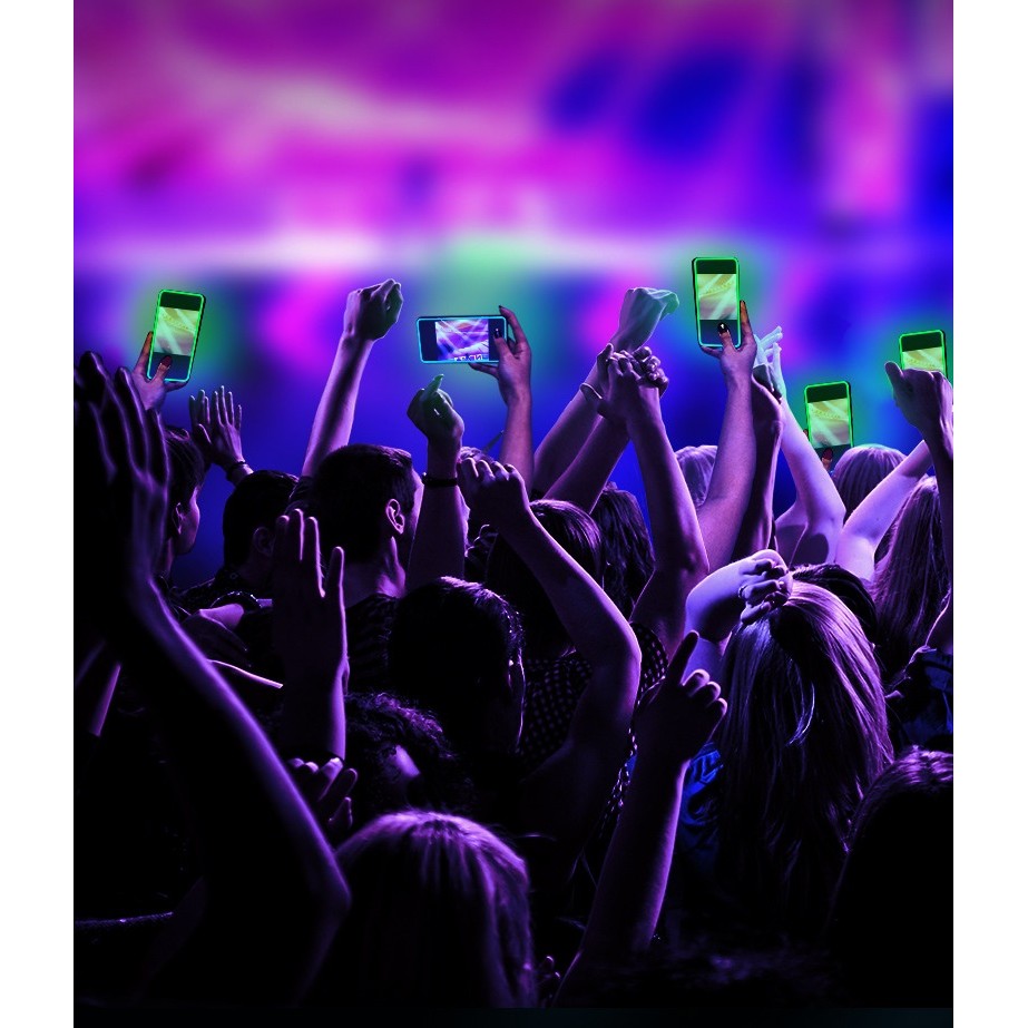 Folie de Sticla Securizata pentru Apple iPhone 15 Pro, Klevo, Luminous, Margine Fosforescenta Neon din Silicon, Mat, Anti-Amprenta, Protectie Completa, 9H, Violet