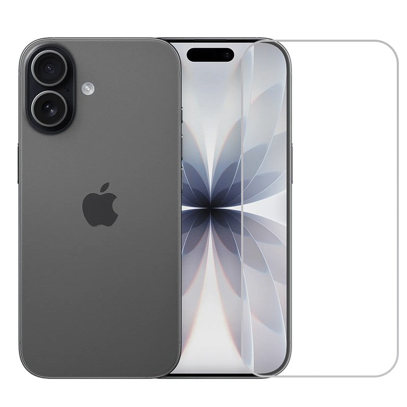 Folie de Protectie pentru Apple iPhone 17, Klevo, Sticla Securizata 3D, High Definition pentru Ecran complet, Anti Zgirieturi, Anti bule, Transparenta