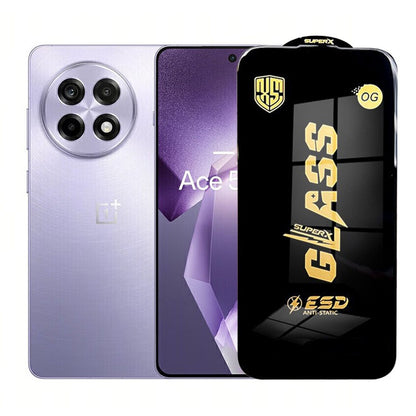 Folie de Protectie pentru OnePlus Ace 5 Pro, Klevo, Sticla Securizata ESD, Margini Negre, Rezistenta la Zgirieturi, Antistatica, 0.35 mm, Transparenta