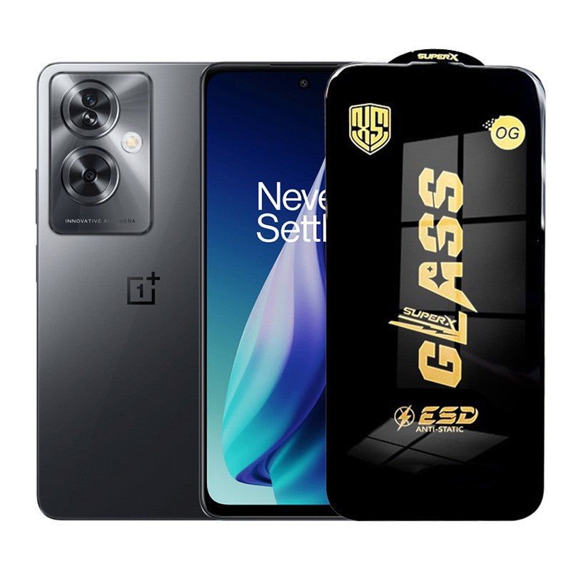 Folie de Protectie pentru OnePlus Nord N30 SE, Klevo, Sticla Securizata ESD, Margini Negre, Rezistenta la Zgirieturi, Antistatica, 0.35 mm, Transparenta